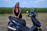 Nude Chrissy. Another Trip On My Motor Bike Free Pic 1