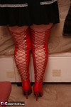 Kinky Carol. Red PVC Thigh Boots Pt1 Free Pic 9
