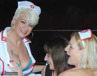 Dimonty. Naughty Nurses Lesbian Fun Free Pic 6