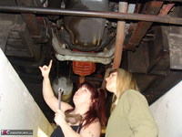 Sweet Susi. In The Car Workshop Pt1 Free Pic 2
