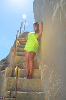 Sweet Susi. In Neon On The Stairs Pt2 Free Pic 3