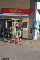 Nude Chrissy. Petrol Station Free Pic 11