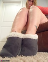 Busty Kris Ann. Sweater & Panties Free Pic 5