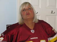 Chrissy UK. Washington Redskins Fan Free Pic 3