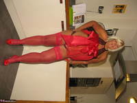 Chrissy UK. Lady In Red Free Pic 5