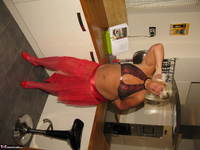 Chrissy UK. Lady In Red Free Pic 9