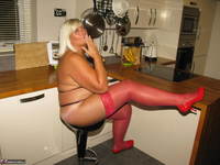 Chrissy UK. Lady In Red Free Pic 14