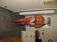 Chrissy UK. Lady In Red Free Pic 20