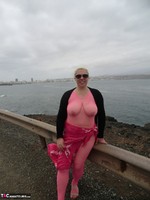 Barby. Fingering On The Beach Free Pic 2