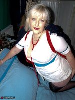 Samantha. Naughty Blonde Nurse Free Pic 3