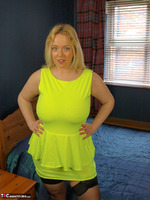 Sindy Bust. Yellow Dress & Stockings Free Pic 3
