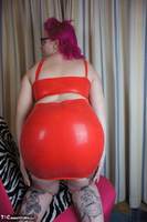 Mollie Foxxx. Red Rubber Dress Pt2 Free Pic 15