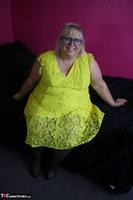 Lexie Cummings. Yellow Dress Flash Free Pic 1