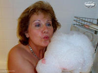 Splish Plash I was Takin A Bath Bubbles and Bobbies and everything fun in the tub Join me to get clean so we can get dir