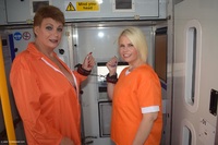 Skyler & Dimonty Off To Prison featuring Phillipas Ladies Free Pic 1
