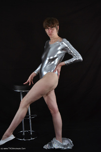 Silver Outfit Pt1 featuring Hot Milf